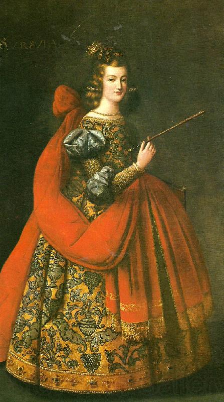 Francisco de Zurbaran st. ursula France oil painting art